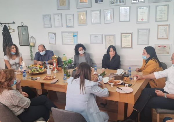 תמונות מביקורה של ד”ר אורנה שמחון